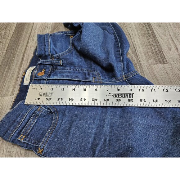 Madewell Jeans Womens 24 Blue Roadtripper Skinny Stretch Denim Medium Wash Soft - Picture 12 of 13